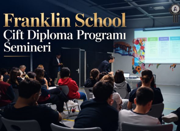 Yöntem Akademi Kültür Koleji’nde Franklin School Çift Diploma Programı semineriyle öğrencilerimiz uluslararası lise diploması fırsatlarını keşfetti.
